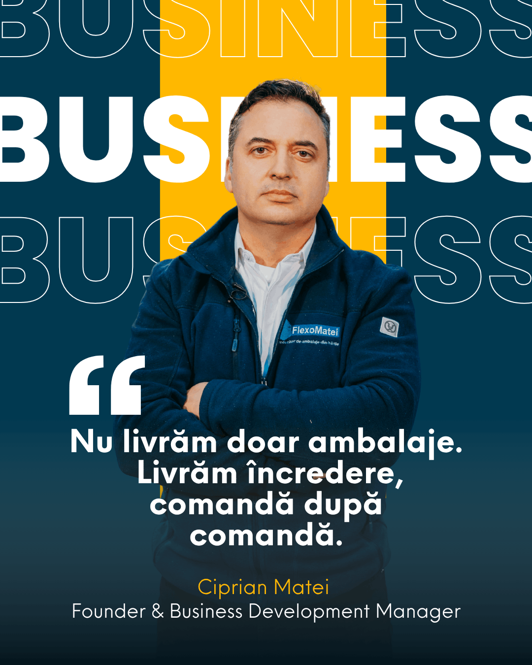 Ciprian Matei - Founder FlexoMatei